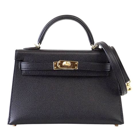 hermes kelly mini black|Hermes mini kelly cost.